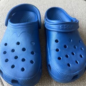 CROCS  Bright Blue Slip-On Clogs